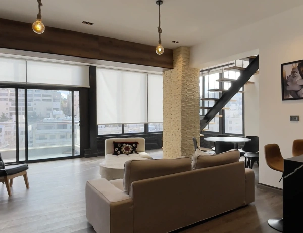 Luxurious Duplex Apartment with Rooftop and Panoramic View – Abdoun