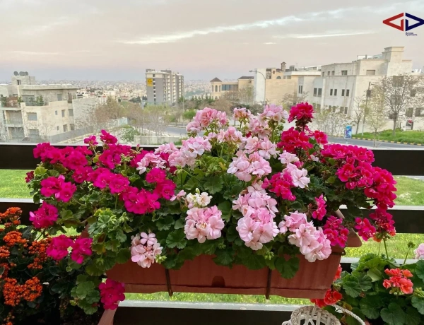 Elegant Two-Bedroom Apartment with Stunning Views and a Flower Garden Terrace – Abdoun