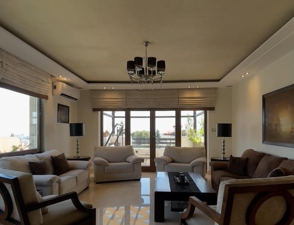 Luxury Duplex Roof Apartment for Rent in Abdoun, Amman