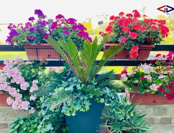 Elegant Two-Bedroom Apartment with Stunning Views and a Flower Garden Terrace – Abdoun