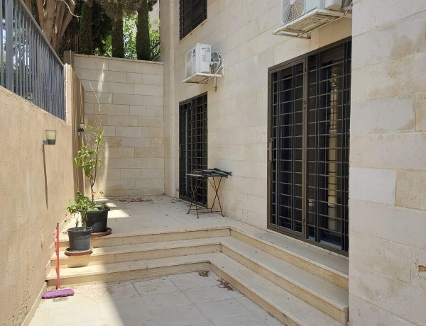 Furnished or Semi-Furnished 3-Bedroom Apartment with Garden for Rent – Al-Weibdeh