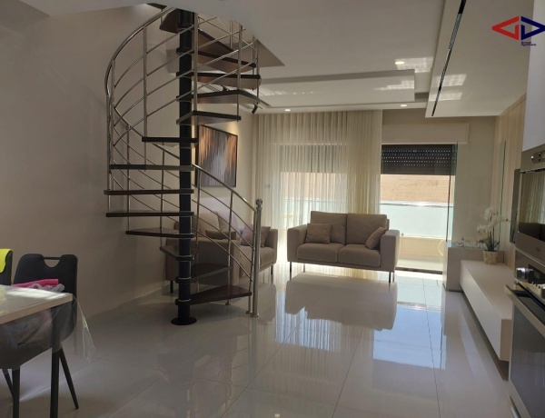 New Fully Furnished Duplex Apartment with Terrace for Rent – Deir Ghbar