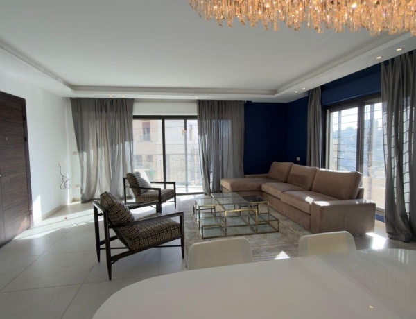 Luxury Apartment for Rent in Jabal Al Weibdeh – 3 Bedrooms, 3 Bathrooms with Private Terrace