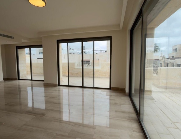 Luxury Apartment for Rent in abdoun – 250 sqm with 180 sqm Terrace, 3 Bedrooms & Maid’s Room