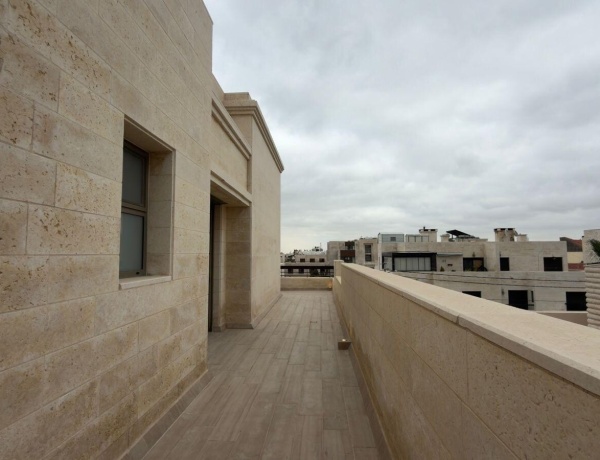 Luxury Apartment for Rent in abdoun – 250 sqm with 180 sqm Terrace, 3 Bedrooms & Maid’s Room