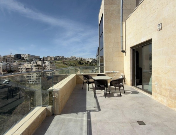 Rooftop Apartment for Rent in Abdoun | 2 Bedrooms, Large Terrace, 150 sqm