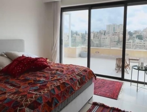 Rooftop Apartment for Rent with Panoramic Views in Jabal Amman | Jabal Al Weibdeh