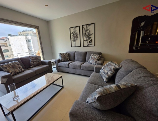 Modern 2 Bedroom Apartment for Rent in Abdoun | 85 sqm | Balcony & Inverter Central AC