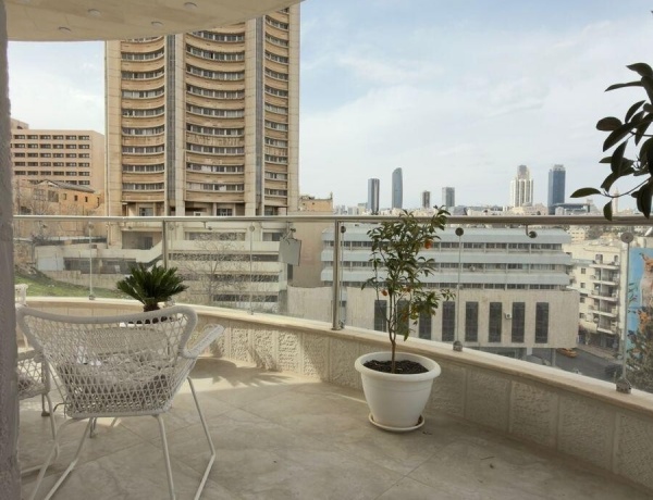 Spacious 2 Master Bedroom Apartment with Terrace for Rent in Jabal Amman – Near Second Circle