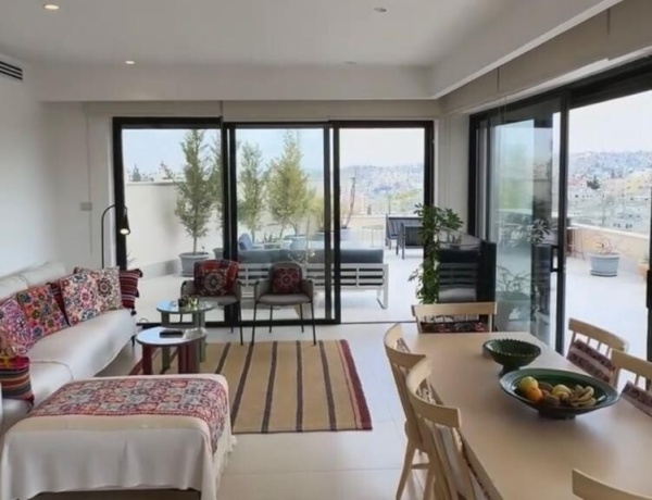 Rooftop Apartment for Rent with Panoramic Views in Jabal Amman | Jabal Al Weibdeh