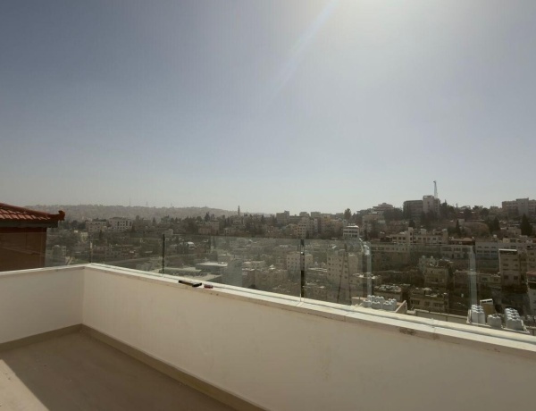 Luxury Duplex Rooftop Apartment for Rent in Jabal Al-Weibdeh – 3 Master Bedrooms, 190 sqm