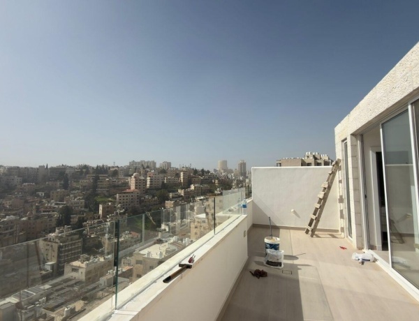 Luxury Duplex Rooftop Apartment for Rent in Jabal Al-Weibdeh – 3 Master Bedrooms, 190 sqm