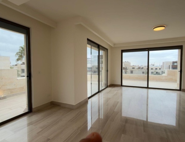 Luxury Apartment for Rent in abdoun – 250 sqm with 180 sqm Terrace, 3 Bedrooms & Maid’s Room