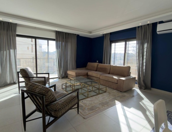 Luxury Apartment for Rent in Jabal Al Weibdeh – 3 Bedrooms, 3 Bathrooms with Private Terrace