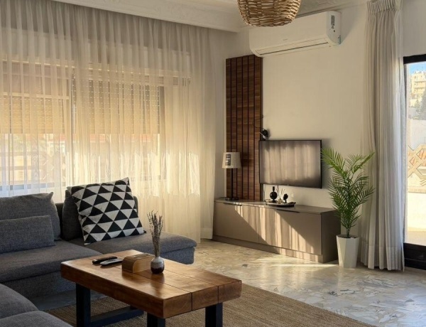 Luxury 2-Bedroom Rooftop Apartment for Rent in Abdoun | 150 sqm + 200 sqm Terrace
