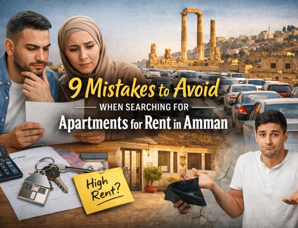 9 Mistakes to Avoid When Searching for Apartments for Rent in Amman
