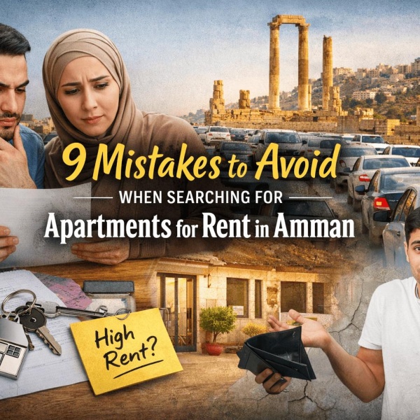 9 Mistakes to Avoid When Searching for Apartments for Rent in Amman