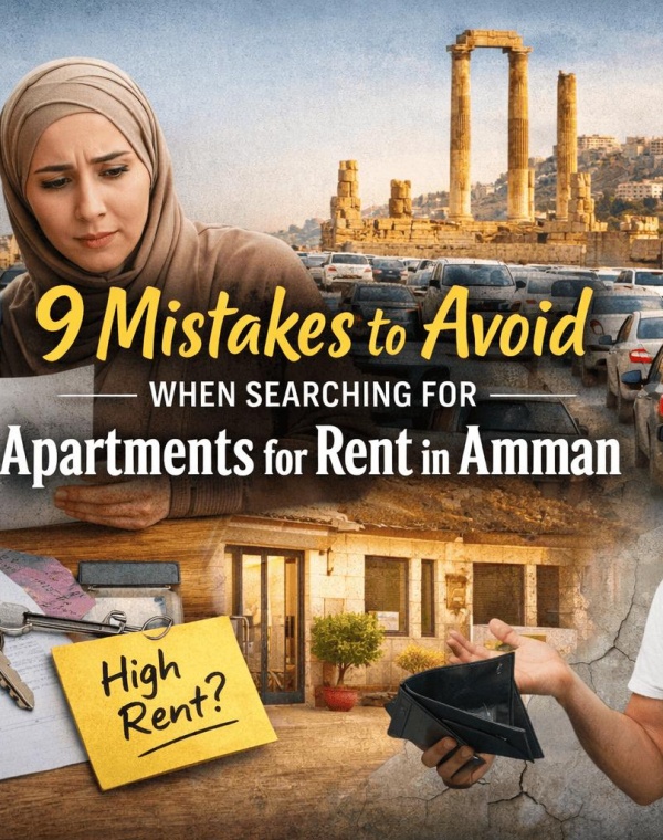 9 Mistakes to Avoid When Searching for Apartments for Rent in Amman
