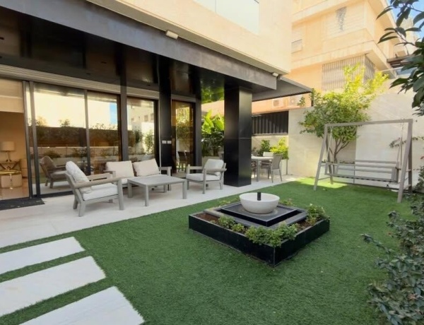 Luxury Ground Floor Apartment for Sale in Abdoun with Private Garden – Super Deluxe Finishing