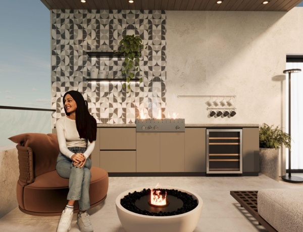 Luxury Rooftop One-Bedroom with Private Terrace & BBQ | Deir Ghbar, Amman