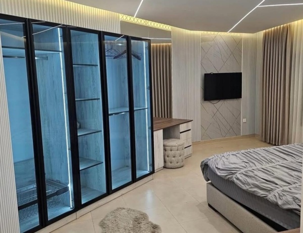 Fully Furnished 1-Bedroom Apartment for Rent in Deir Ghbar – Modern Design & Balcony