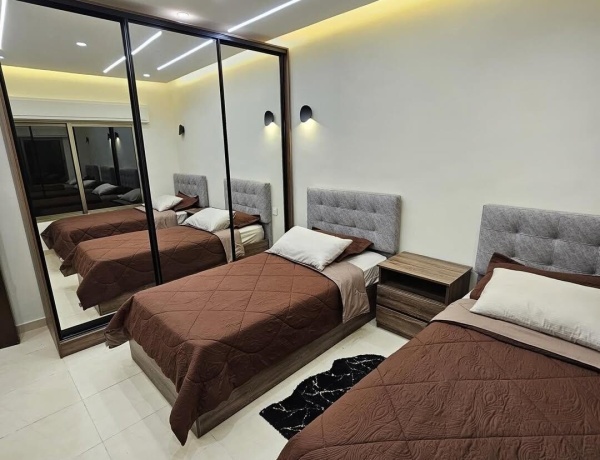 Fully Furnished 1-Bedroom Apartment for Rent in Deir Ghbar – Modern Design & Balcony