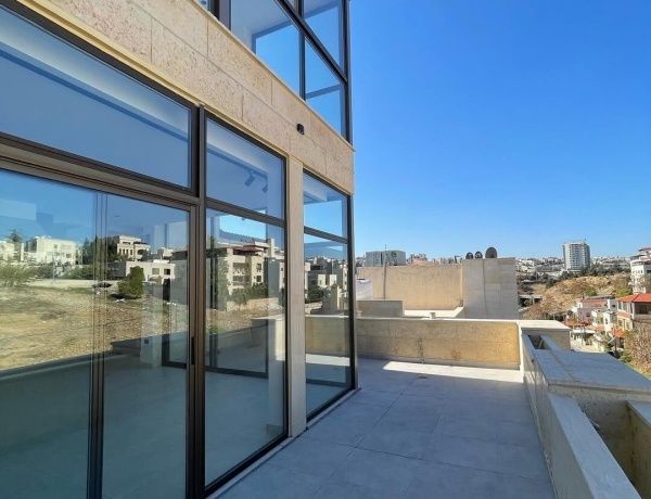 Rooftop 2-Bedroom Apartment in Abdoun – Amman
