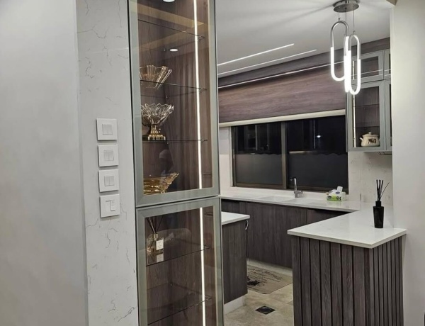 Fully Furnished 1-Bedroom Apartment for Rent in Deir Ghbar – Modern Design & Balcony