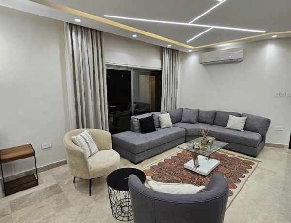 Fully Furnished 1-Bedroom Apartment for Rent in Deir Ghbar – Modern Design & Balcony