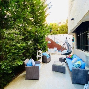 2-Bedroom Apartment with Private Garden in Abdoun – Near Taj Mall